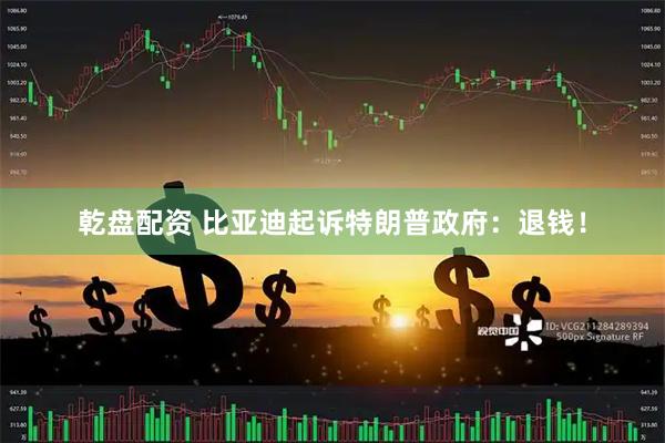 乾盘配资 比亚迪起诉特朗普政府：退钱！